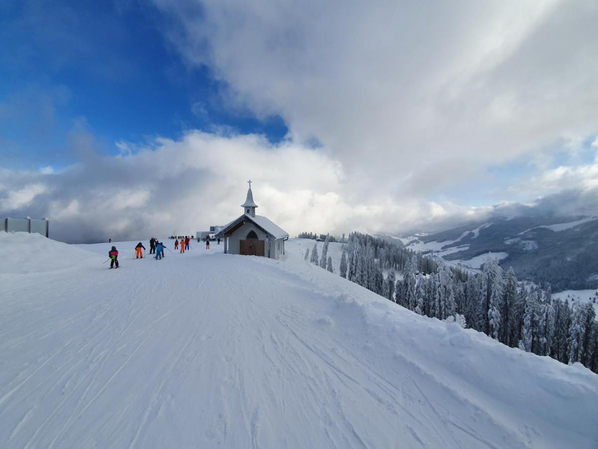 Haus Sonnleiten Maria Alm am Steinernen Meer Luaran gambar