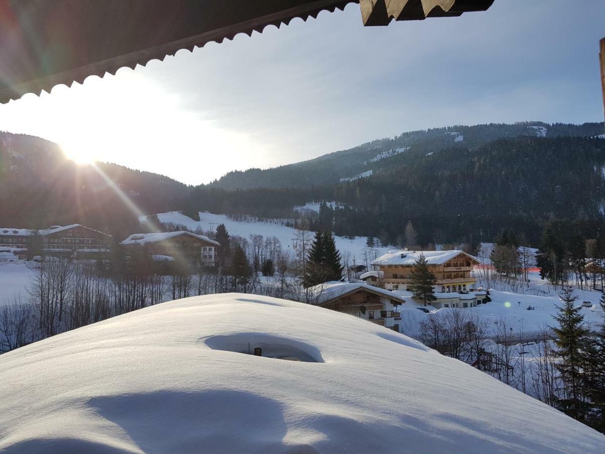 Haus Sonnleiten Maria Alm am Steinernen Meer Luaran gambar