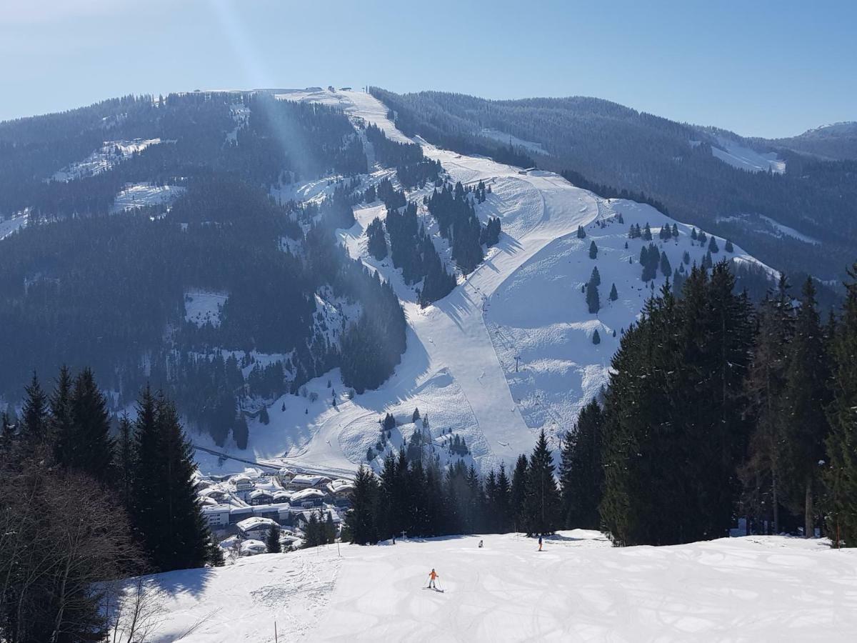 Haus Sonnleiten Maria Alm am Steinernen Meer Luaran gambar